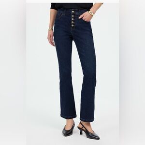 NWT! Retail $148 Madewell Dark Indigo Flare Jeans